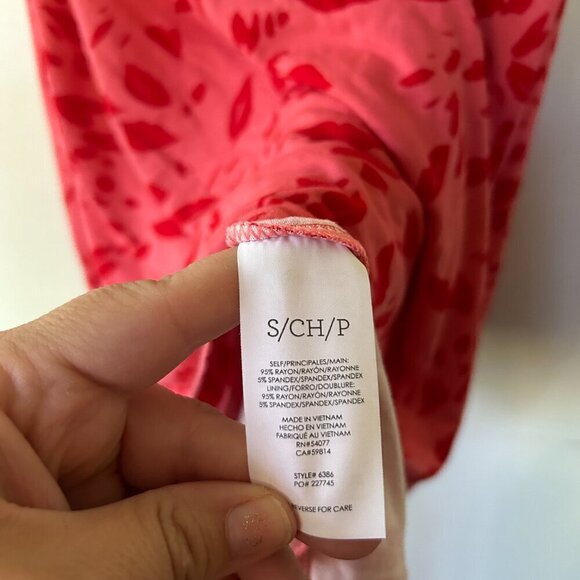 Cabi Balcony Cami Womens Small Pink Lips Adjustable Straps Style 6386 - Picture 5 of 7